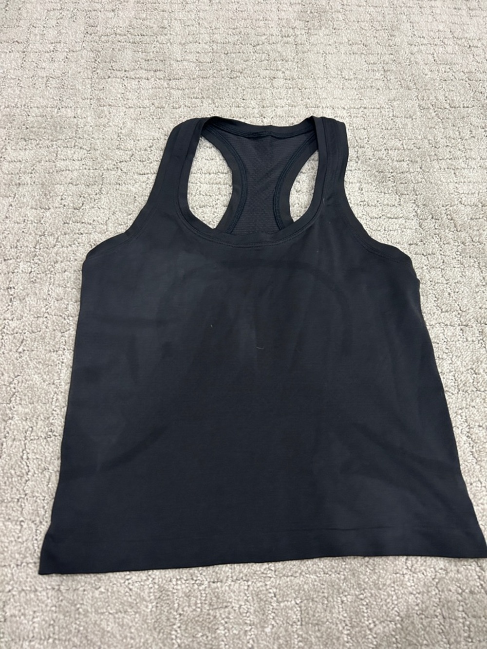 lululemon athletica Black Racerback Training Tank
